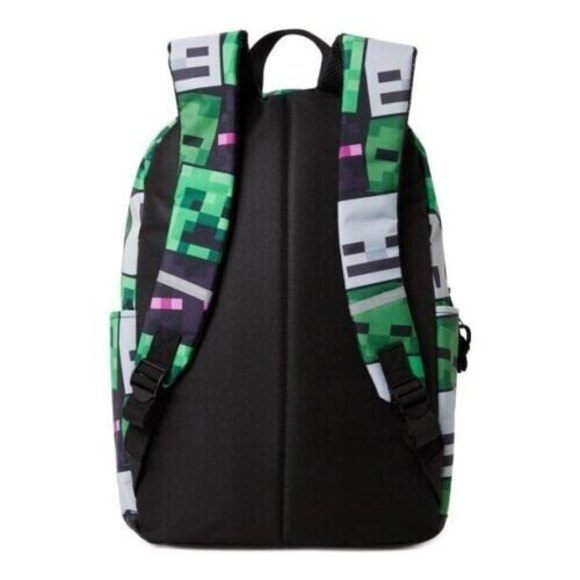 Bioworld Accessories Minecraft Creeper Enderman 7 School Backpack